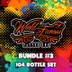Краска World Famous Tattoo Ink 104 Bottle Color Set
