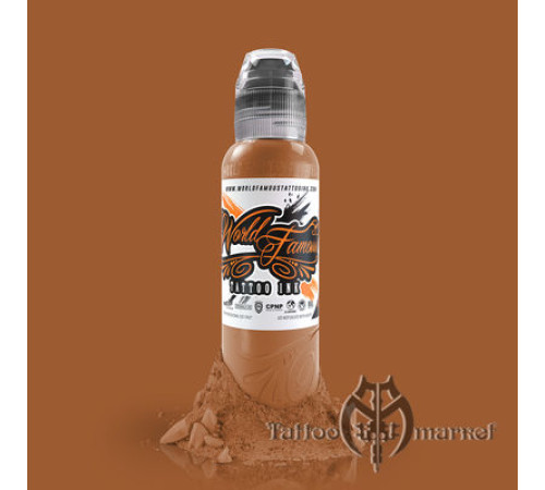 Краска World Famous Tattoo Ink Botticelli Brown