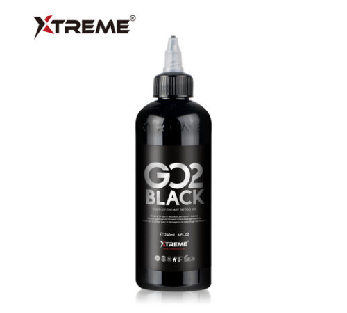 Тату краска Xtreme Ink G02 Super Black