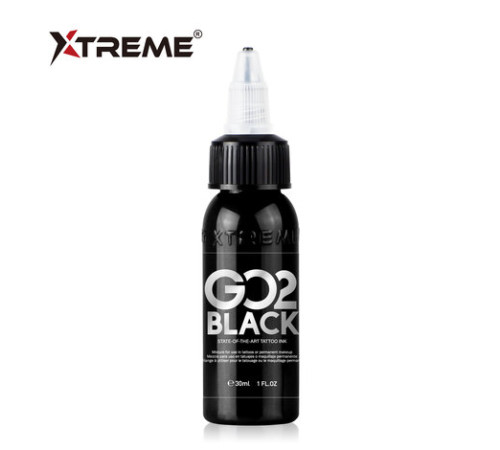 Тату краска Xtreme Ink G02 Super Black