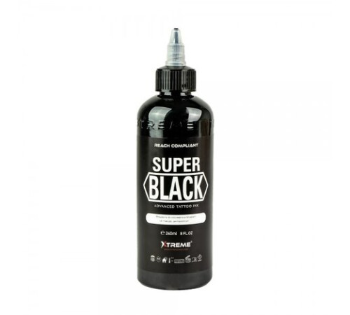Тату краска Xtreme Ink G02 Super Black