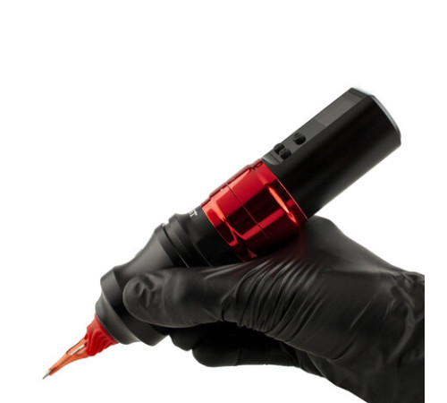 Беспроводная тату машинка Mast Fold Pro 2 (Black-Red) - 2 держателя