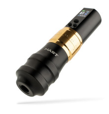 Беспроводная тату машинка Mast Fold Pro 2 (Black-Gold) - 2 держателя