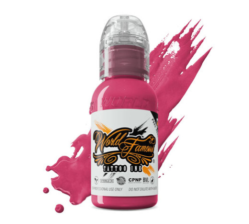 Краска World Famous Tattoo Ink Paraguay Pink