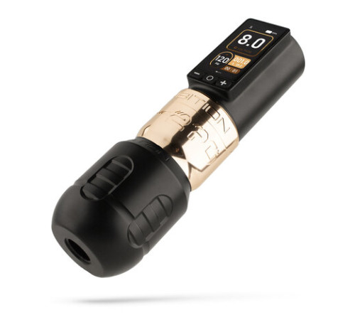 Беспроводная тату машинка Ambition Soldier 270 W Gold