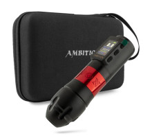 Беспроводная тату машинка Ambition Vibe Max Red (2.5 - 4.5 мм)