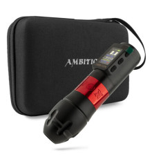 Беспроводная тату машинка Ambition Vibe Max Red (2.5 - 4.5 мм)