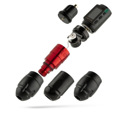 Беспроводная тату машинка Ambition Vibe Max Red (2.5 - 4.5 мм)