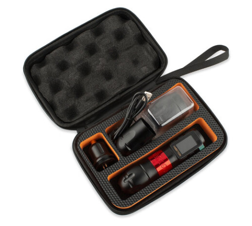 Беспроводная тату машинка Ambition Vibe Max Red (2.5 - 4.5 мм)