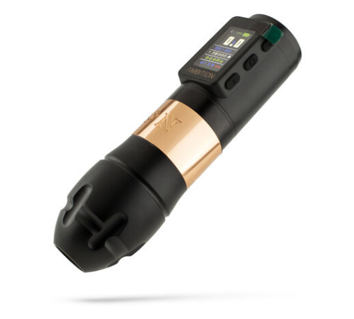 Беспроводная тату машинка Ambition Vibe Max Gold (4.0 мм)