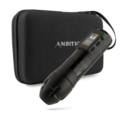 Беспроводная тату машинка Ambition Vibe Max Black (4.0 мм)