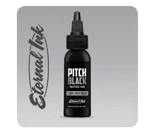 Тату краска Eternal Pitch Black Light Gray Wash