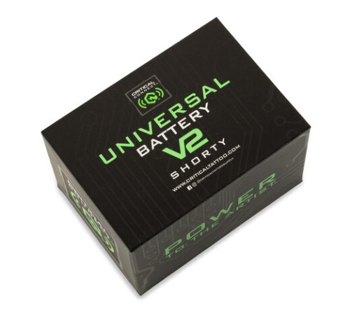 Беспроводной блок питания для тату машинки Critical Connect V2 Universal Shorty (RCA)