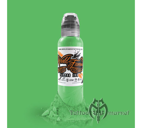 Краска World Famous Tattoo Ink Ireland Green