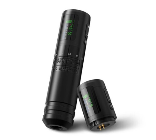 Беспроводная тату машинка Ambition С1 с рег. ходом 2.0 mm - 4.2 mm