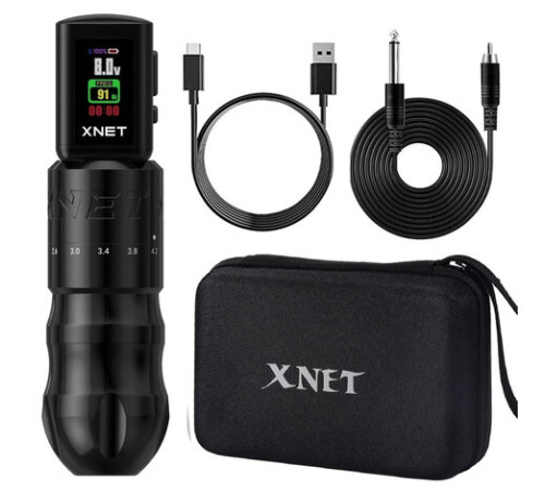 Беспроводная тату машинка Ambition XNET T2 2.2мм - 4.2мм - Black