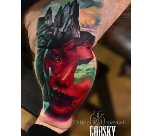 Краска World Famous Tattoo Ink Damian Gorski Retro Summer Set (4 пигмента)
