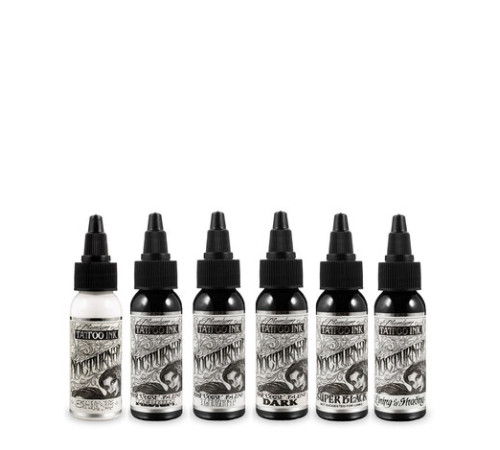Тату краска Nocturnal Ink Full Set