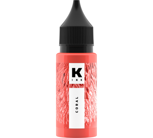 Тату краска ink - Коралловый - 15 мл