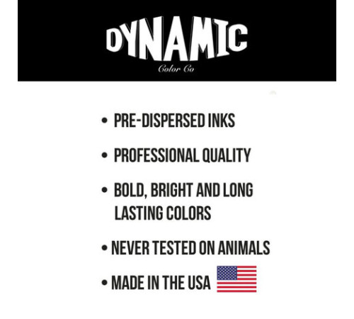 Тату краска Dynamic Colors Black HardLine