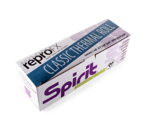 Трансферная тату бумага в рулоне Spirit Classic Thermal Roll A4 для термо принтера Original