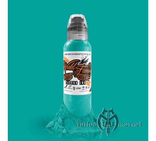 Краска World Famous Tattoo Ink Jay Freestyle - Turquoise