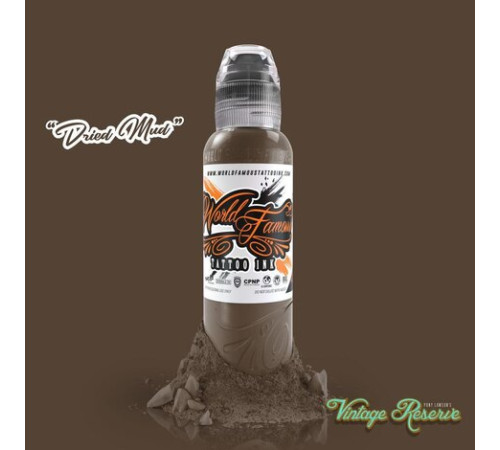Краска World Famous Tattoo Ink Pony Lawson Vintage Reserve - Dried Mud