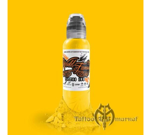 Краска World Famous Tattoo Ink Great Wall Yellow