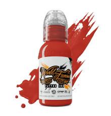 Краска World Famous Tattoo Ink Dima NBK - Fire Red #1 - 30 мл