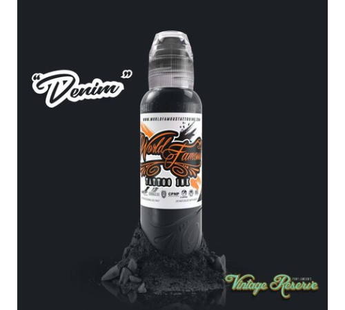 Краска World Famous Tattoo Ink Pony Lawson Vintage Reserve - Denim