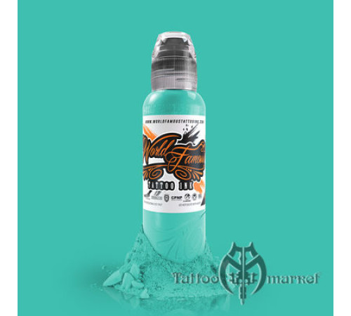 Краска World Famous Tattoo Ink Bahama Blue