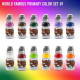 Краска World Famous Tattoo Ink 72 Bottle Color Set