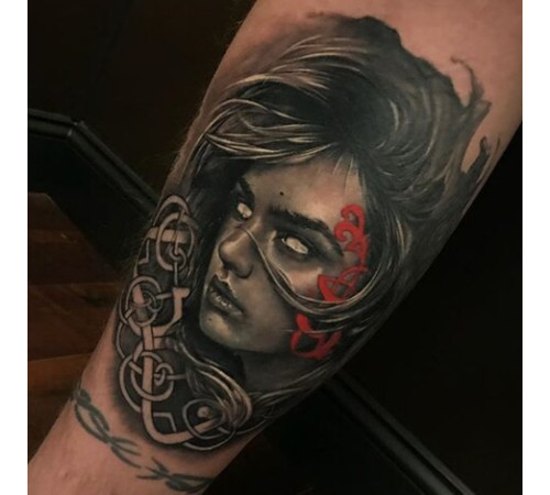 Краска World Famous Tattoo Ink Sarah Miller's Valhalla Portrait Set (16 пигментов)