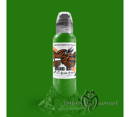 Краска World Famous Tattoo Ink Oleg Shepelenko - Light Green