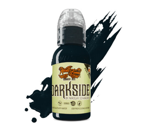 Краска World Famous Tattoo Ink Nikolay Dzhangirov Darkside Set - Deepest Turquoise