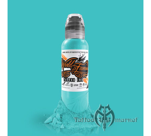 Краска World Famous Tattoo Ink Barrier Reef Blue