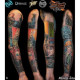 Краска World Famous Tattoo Ink Michele Turco Bottle Portrait Set (6 пигментов)
