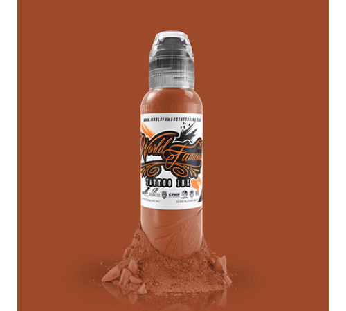 Краска World Famous Tattoo Ink Red Clay