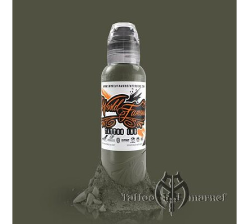 Краска World Famous Tattoo Ink Rotten Greens Vincent Zattera Set (6 пигментов)