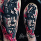 Краска World Famous Tattoo Ink A.D. Pancho Pastel Grey Set (6 пигментов)