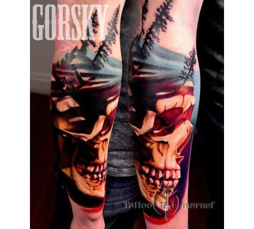 Краска World Famous Tattoo Ink Damian Gorski Retro Summer Set (4 пигмента)