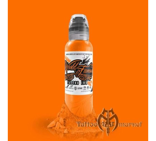 Краска World Famous Tattoo Ink Acropolis Orange