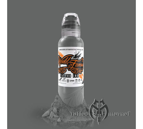 Краска World Famous Tattoo Ink Battleship Grey