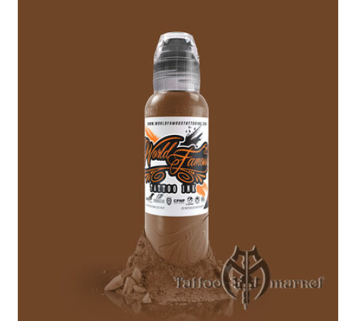Краска World Famous Tattoo Ink 12 Color Earthtone Set