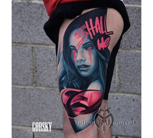 Краска World Famous Tattoo Ink Damian Gorski Retro Summer Set (4 пигмента)
