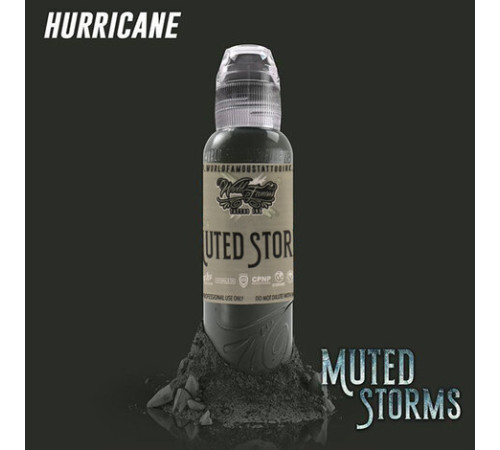 Краска World Famous Tattoo Ink Poch Muted Storm (6 пигментов)