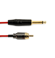 Клип-корд для машинки Кабель RCA (red)