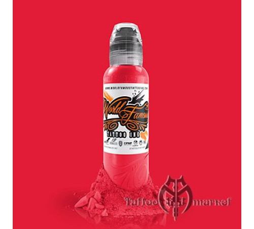 Краска World Famous Tattoo Ink Rose Red