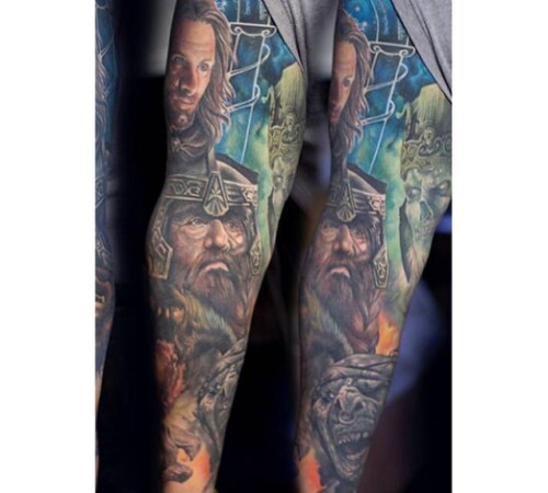 Краска World Famous Tattoo Ink Sarah Miller's Valhalla Portrait Set (16 пигментов)
