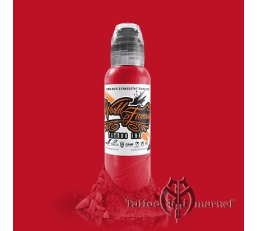 Краска World Famous Tattoo Ink United Ink Red